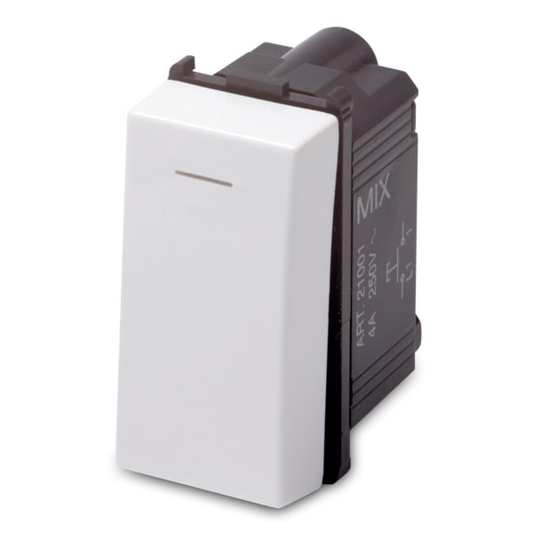 MASTER - MIX PULSANTE SILENZIOSO 1P ILLUMINABILE 21001