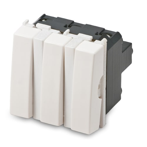 MASTER - MIX 3 INTERRUTTORI 1P 16AX 21016