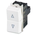 MASTER - MIX PULSANTE DOPPIO 1P NO/NC+1P NO/NC 21022