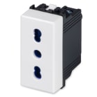 MASTER - MIX PRESA 2P+T 16A P17/11 BIVALENTE 21159