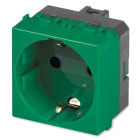 MASTER - MIX PR.SCHUKO 16A 2P+T (LATERALE) VERDE