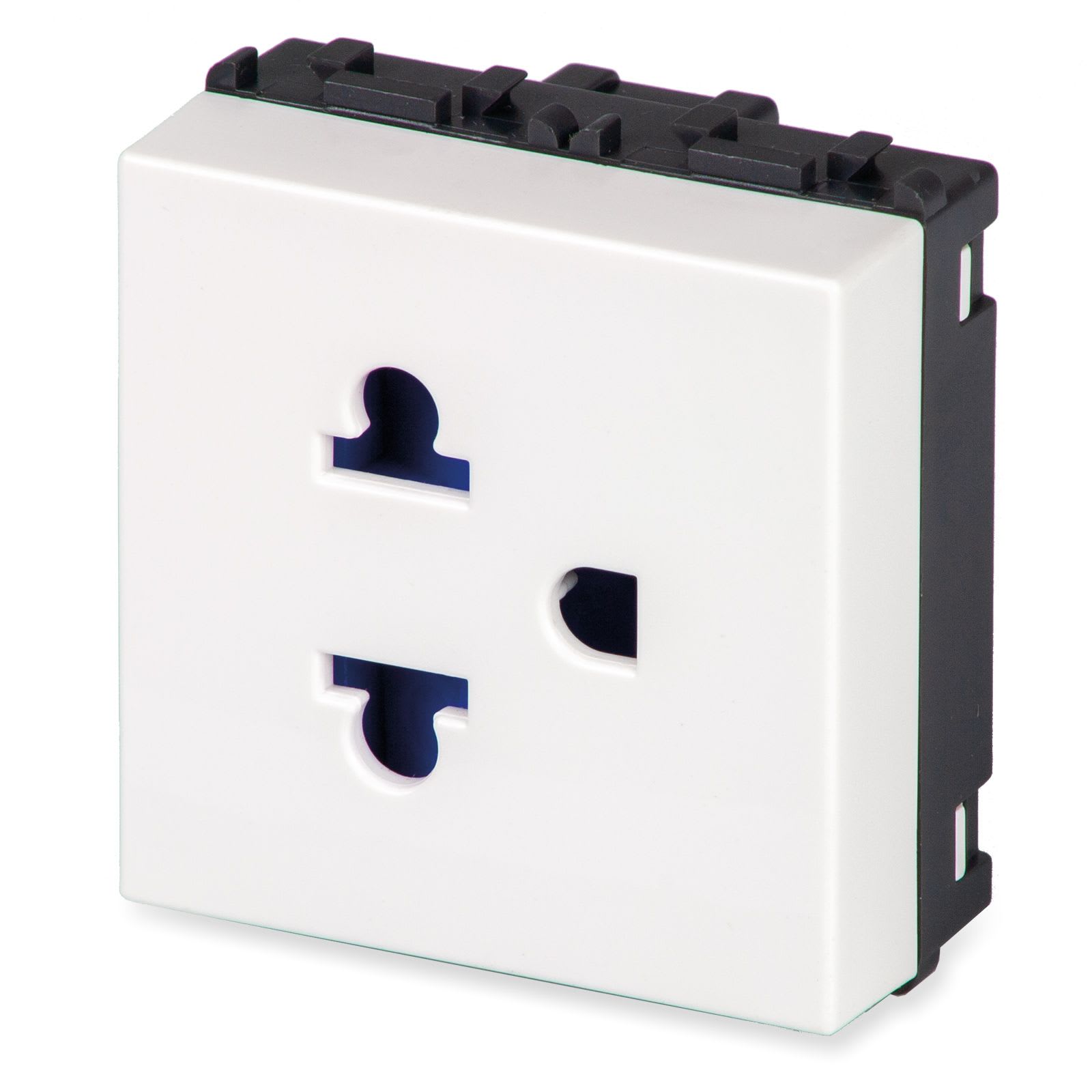 MASTER - PRESA 2P+T 16A 250V AUROAMER. 2M ANTIBAC 21188.2-AB