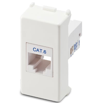 MASTER - PRESA RJ45 CAT.6 UTP NON SCHERMATA ANTIB 21220-AB