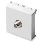 MASTER - MIX PRESA TV CONNETTORE IEC FEMMINA 2MOD 21266.2