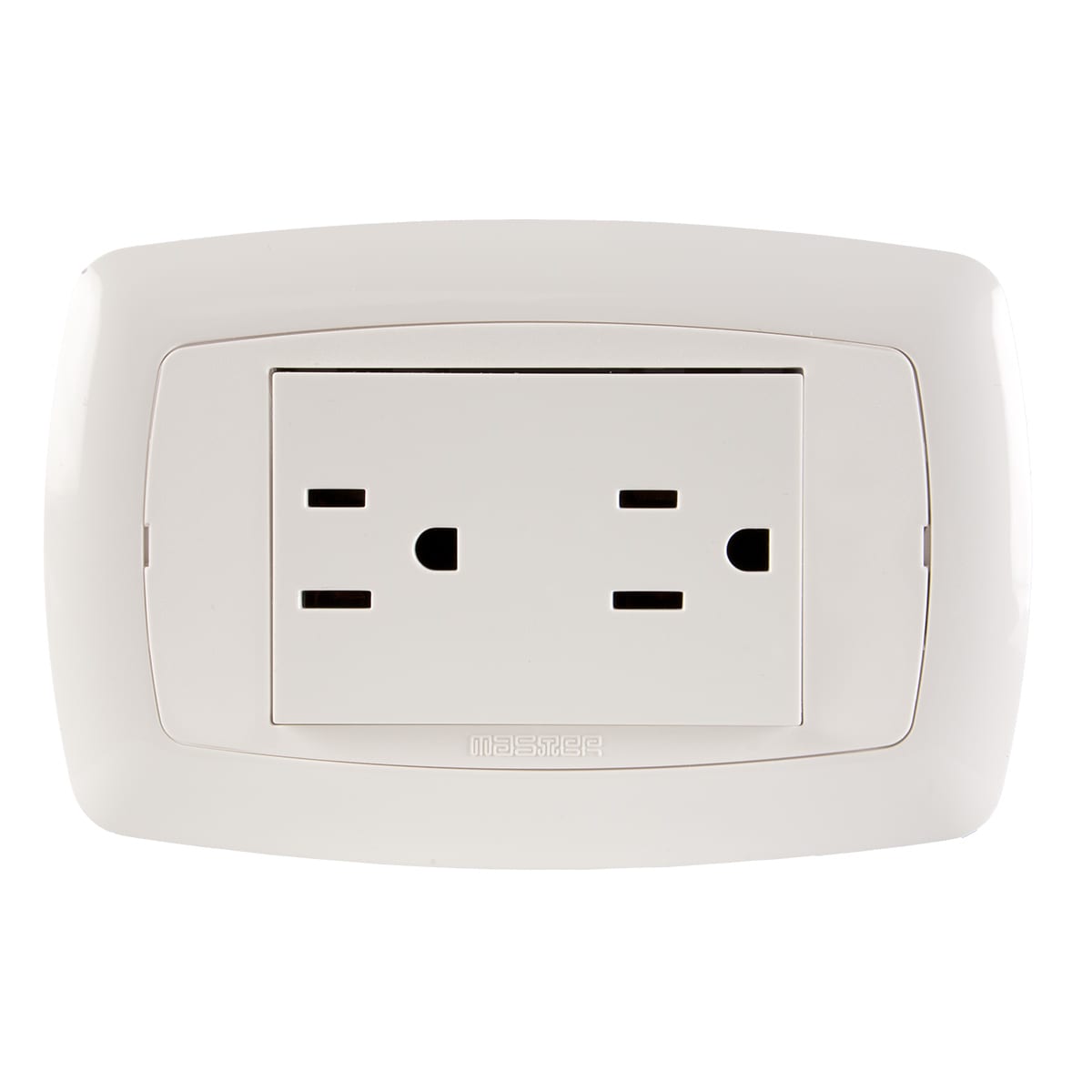 MASTER - KIRA PRESA 2P+T 15A AMERICANA DOPPIA 21AU1642