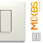 MASTER - MIXBS PLACCA 2P. ST.ING. BIANCO ASPEN 21BS102