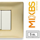 MASTER - MIXBS PLACCA 5 P. ST.ING ORO KARAT