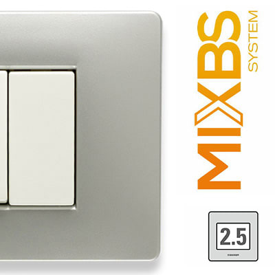 MASTER - MIXBS PLACCA 2,5 P. ST.ING. GREY MOON