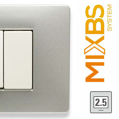 MASTER - MIXBS PLACCA 2,5 P. ST.ING ALUMINIUM 21BS262.5