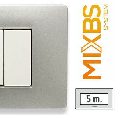 MASTER - MIXBS PLACCA 5 P. ST.ING ALUMINIUM 21BS265