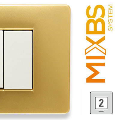 MASTER - MIXBS PLACCA 2 P. ST.ING. STAR DUST 21BS322