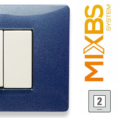 MASTER - MIXBS PLACCA 2 P. ST.ING. BLU VEGA 21BS352