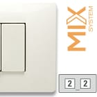 MASTER - MIX PLACCA 2+2 POSTI BIANCO ASPEN 21MX102-2