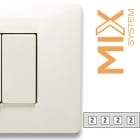 MASTER - PLACCA 2+2+2+2 POSTI BIANCO ASPEN