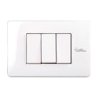 MASTER - PLACCA 3 P. PURE WHITE ANTIBACTERIAL