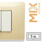 MASTER - MIX PLACCA 5 POSTI BIANCO PARIGI 21MX125