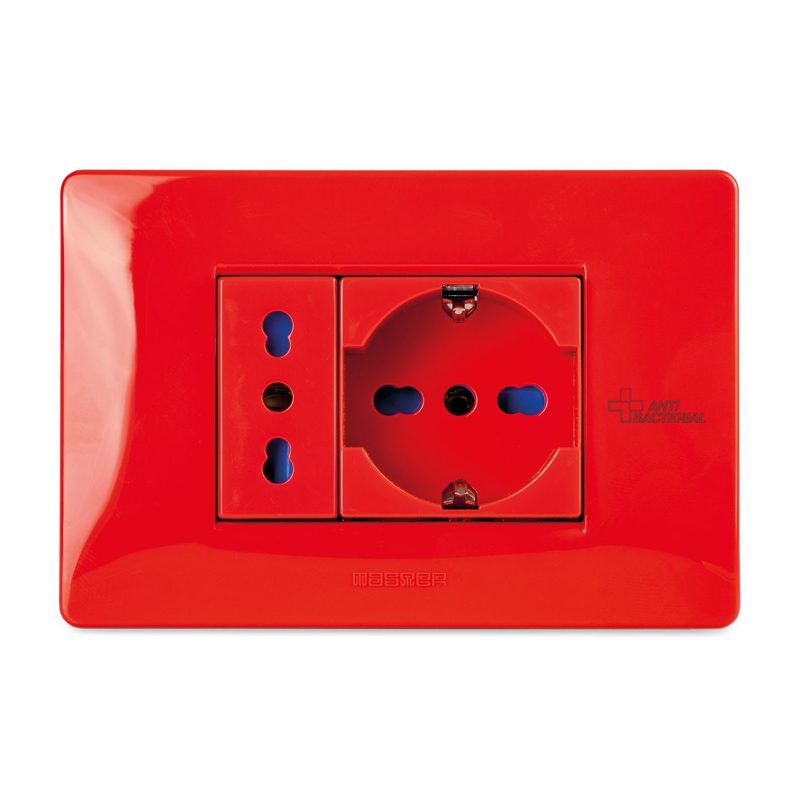 MASTER - PLACCA 3 P. PURE RED ANTIBACTERIAL 21MX153-AB