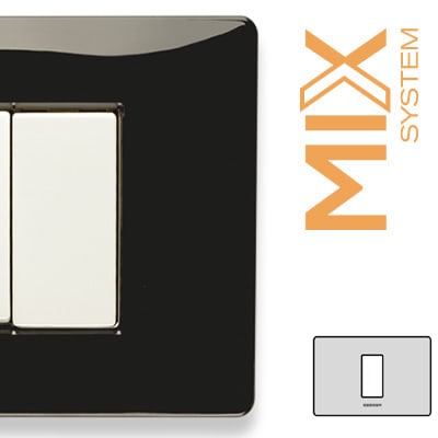 MASTER - MIX PLACCA 1 P. CENTRALE NERO PANTHER