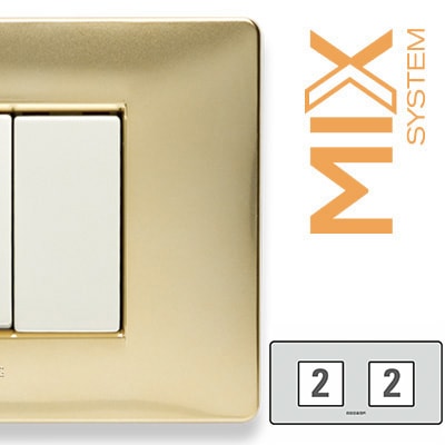 MASTER - MIX PLACCA 2+2 POSTI ORO KARAT 21MX242-2