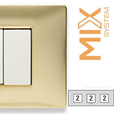 MASTER - MIX PLACCA 2+2+2 POSTI ORO KARAT