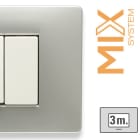 MASTER - MIX PLACCA 3 POSTI GREY MOON 21MX253