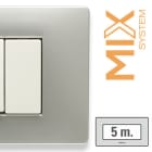 MASTER - MIX PLACCA 5 POSTI GREY MOON 21MX255