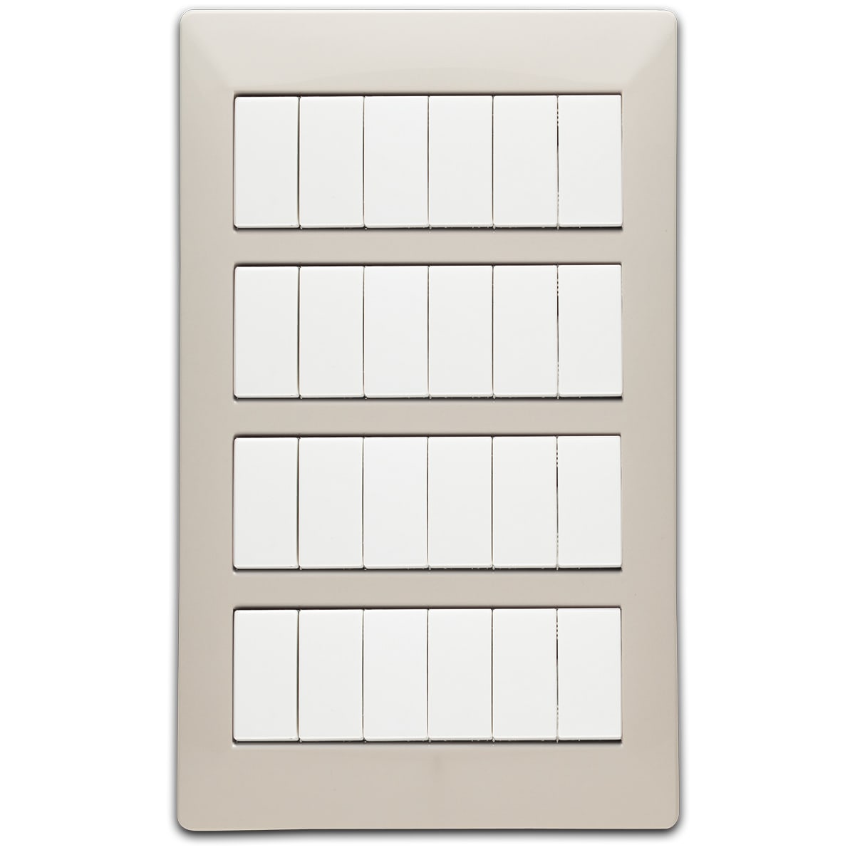 MASTER - MIX PLACCA 24 POSTI BIANCO SAFARI 21MX2824