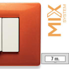 MASTER - MIX PLACCA 7 POSTI ARANCIO TIBET 21MX337