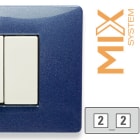 MASTER - MIX PLACCA 2+2 POSTI BLU VEGA 21MX352-2