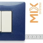 MASTER - MIX PLACCA 2+2+2+2 POSTI BLU VEGA 21MX352-4