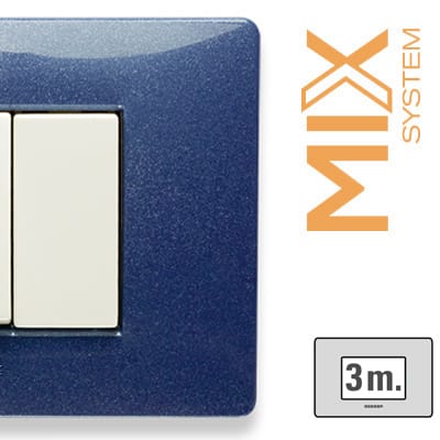 MASTER - MIX PLACCA 3 POSTI BLU VEGA 21MX353