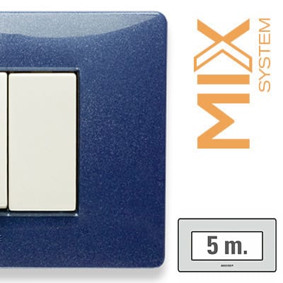 MASTER - MIX PLACCA 5 POSTI BLU VEGA 21MX355