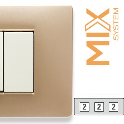 MASTER - MIX PLACCA 2+2+2 POSTI SAHARA