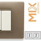 MASTER - MIX PLACCA 2+2 POSTI VULCANO 21MX552-2