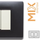 MASTER - MIX PLACCA 2 POSTI ANTHRACITE GREY