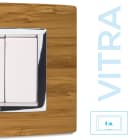 MASTER - PLACCA VITRA LEGNO BAMBU' 4 POSTI