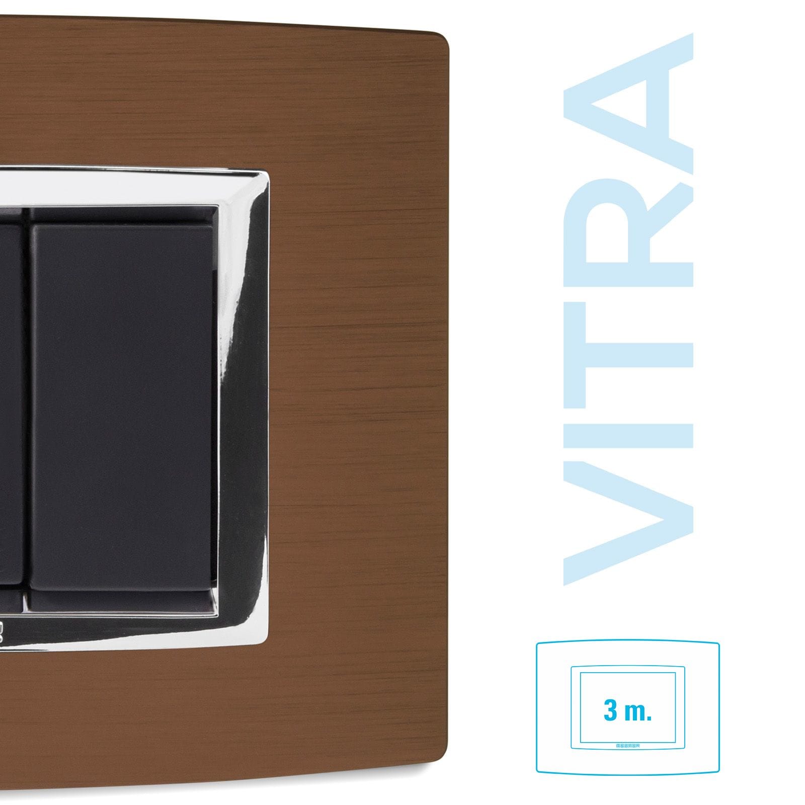 MASTER - PLACCA RAME OPACO 3P. VITRA 22VBS783