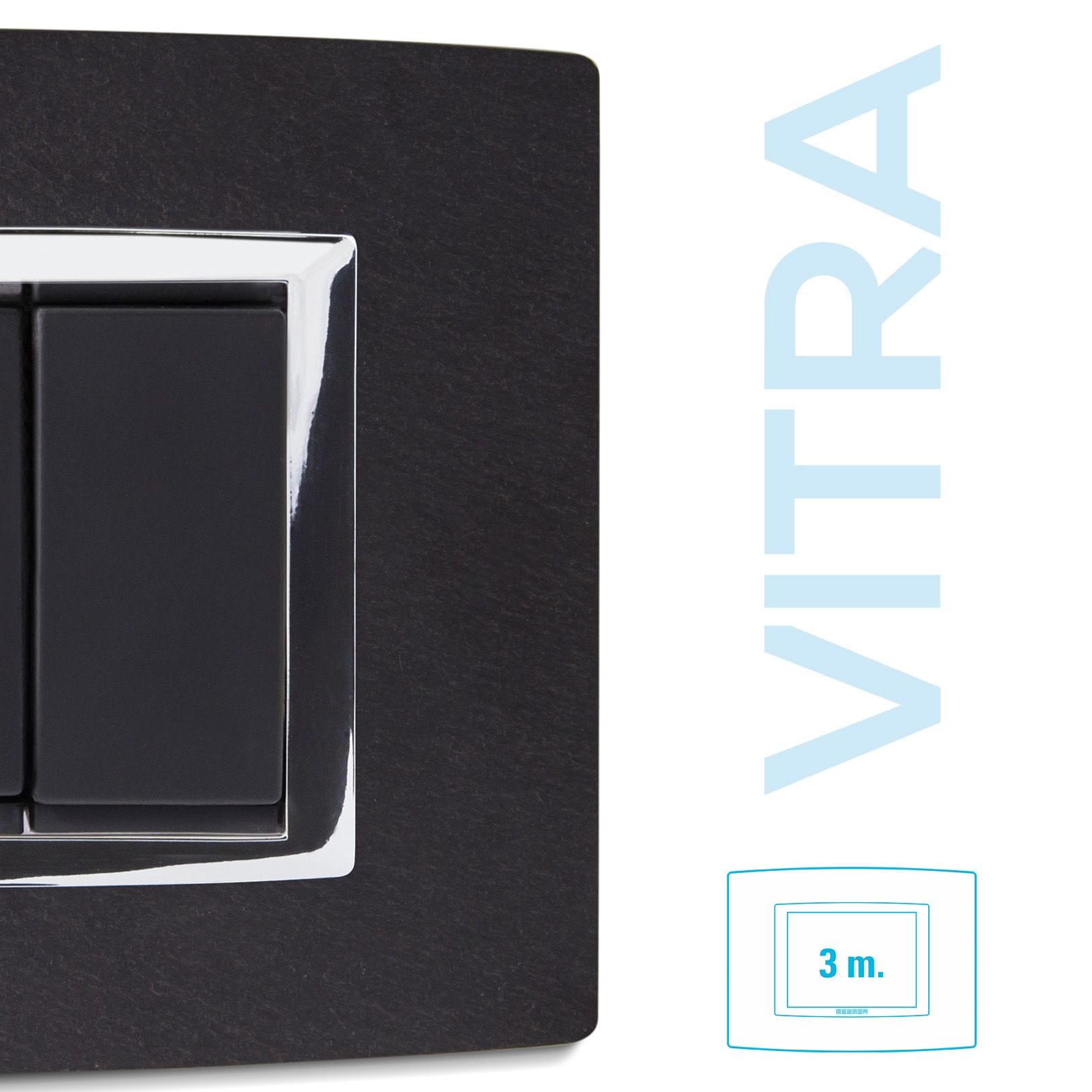 MASTER - PLACCA VITRA PIETRA ARDESIA 3 POSTI 22VBS903