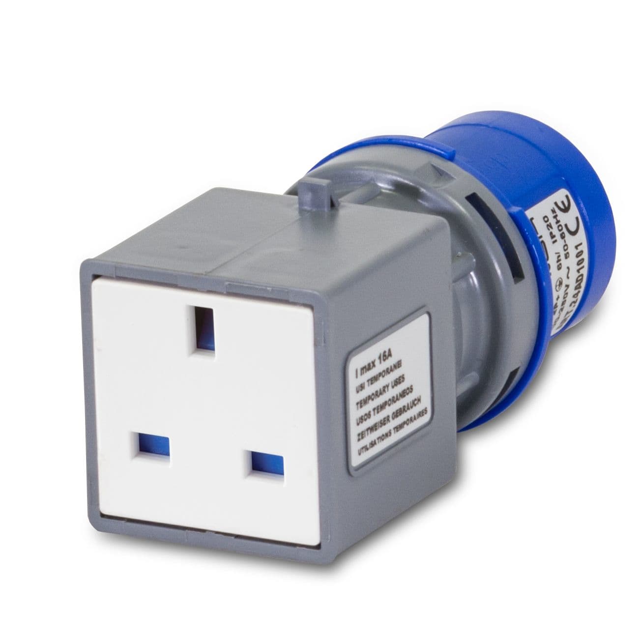 MASTER - AD.IND.SP.CEE 2P+T 240V 1PR.ING.13A 2P+
