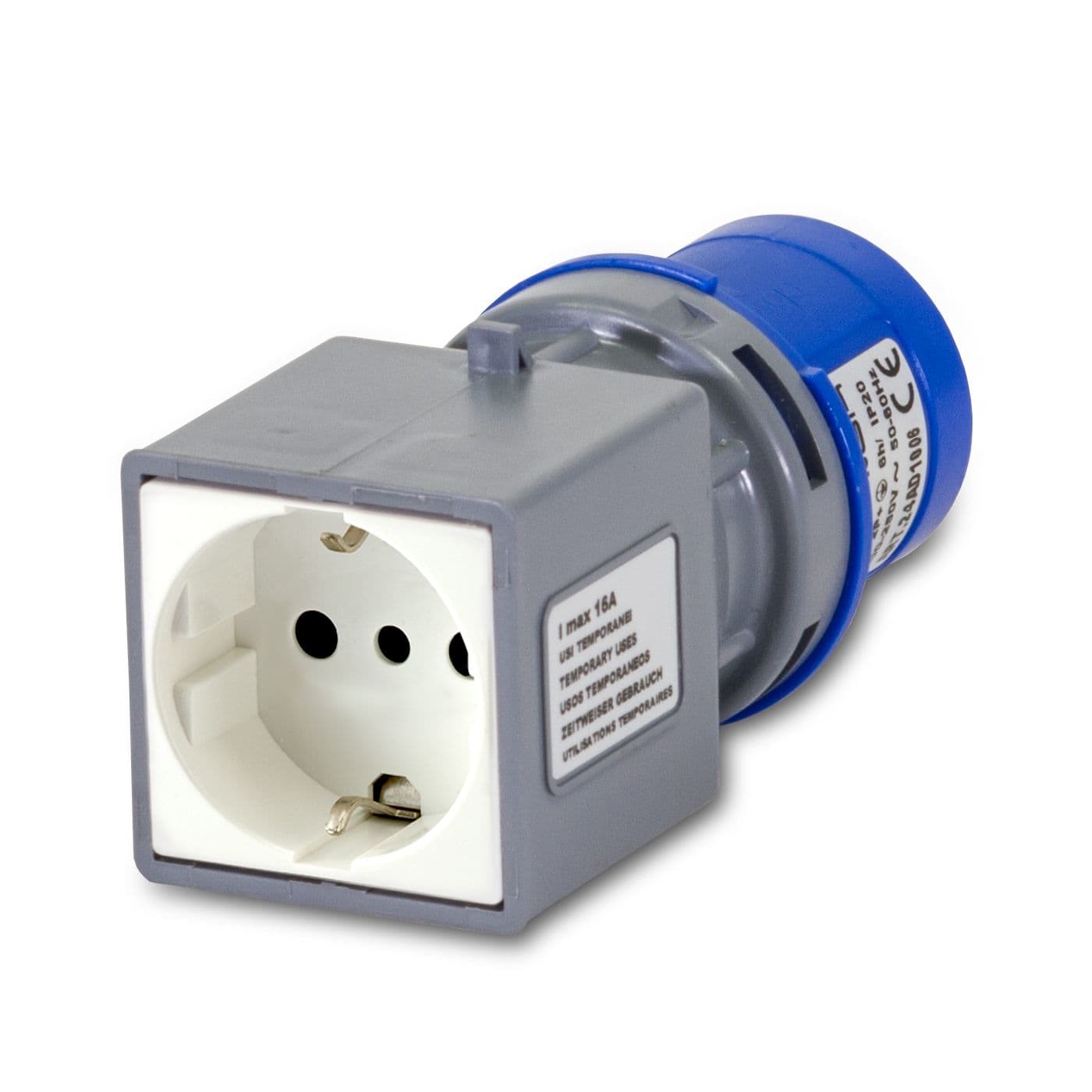 MASTER - AD.IND.SP.CEE 2P+T 240V 1PR.SCH. 2P+T