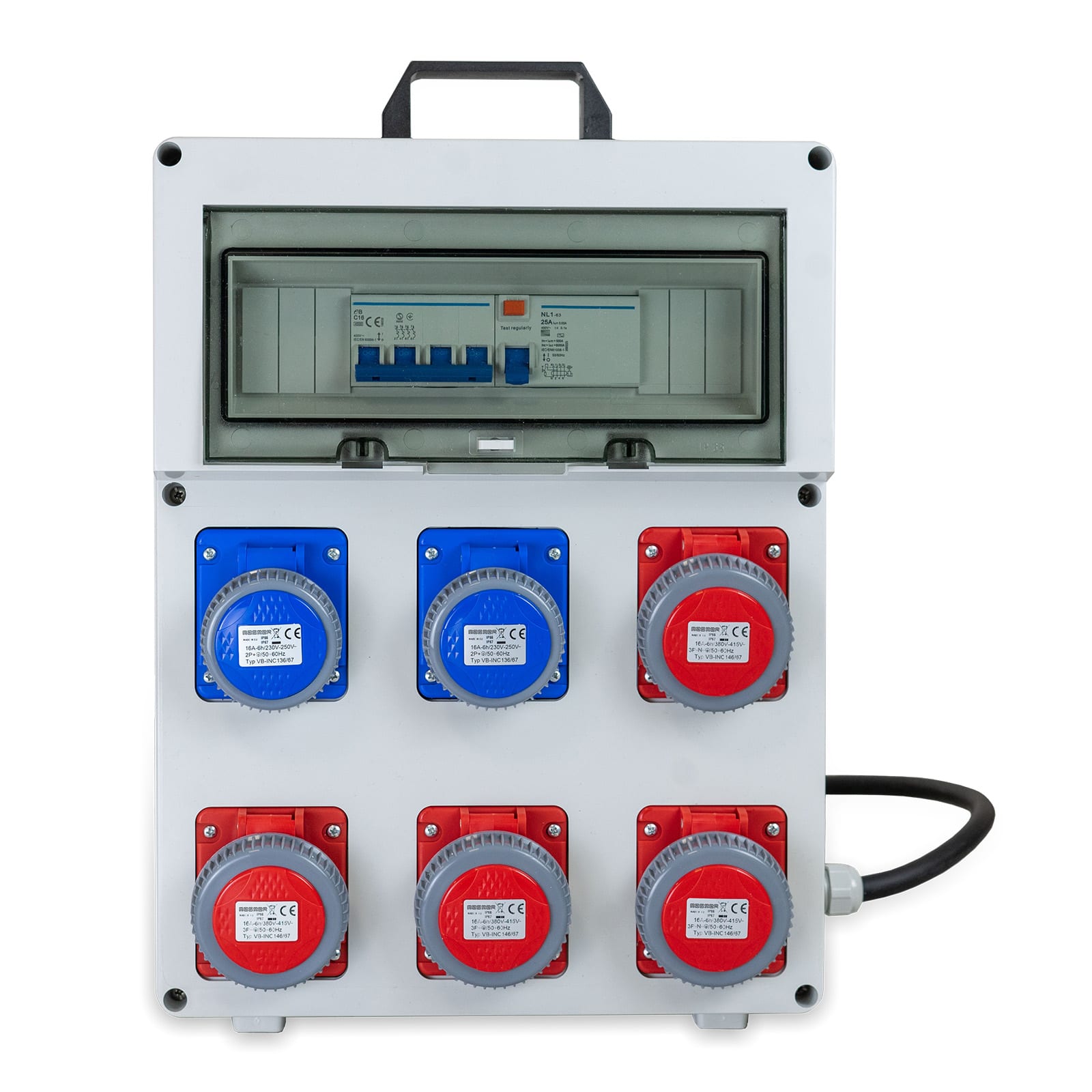 MASTER - Q.ASC2PR.3P+N+T-2PR.3P+T 380V-2PR.2P+T 24ASC1061