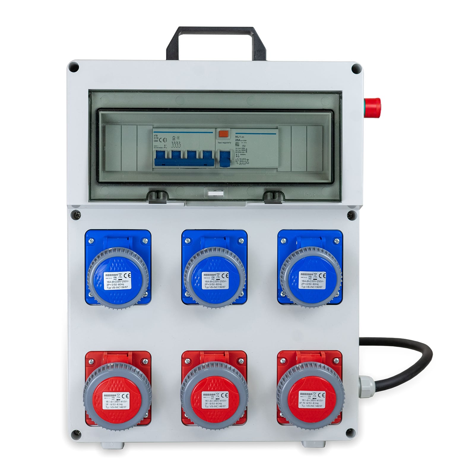 MASTER - Q.ASC1PR.3P+N+T-2PR.3P+T 380V-3PR.2P+ 24ASC1068