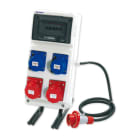 MASTER - Q.ASC2PR.3P+T 380V 2P+T 16A230V IP67C/C. 24ASC2042