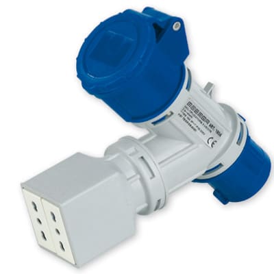 MASTER - MOLT.2US.SP.2P+T 16A230V+1PR.CEE+2PR.BIV 24MP2008