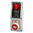 MASTER - PR.INT.3P+T 16A 380V 6H ROSSA IP67