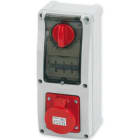 MASTER - PR.I.MAG.3P+N+T 16A 380V6H ROS.IP44 C/SC 24PIM6002