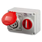 MASTER - PR.INT.OR.3P+N+T 16A 380V6H ROS.IP44 C/S 24PIO6002