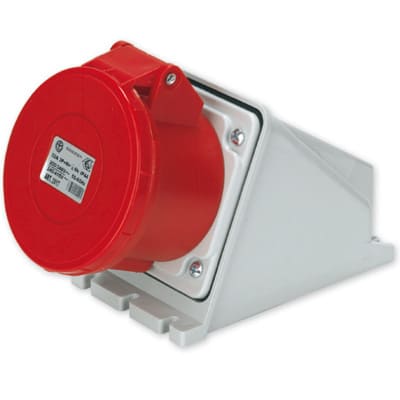 MASTER - PR.PARETE 3P+T 32A 380V 6H ROSSA IP44