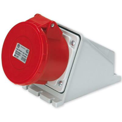 MASTER - PR.PARETE 3P+N+T 32A 380V 6H ROSSA IP44 24PP3004