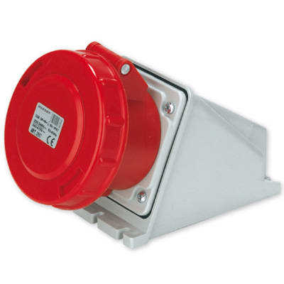 MASTER - PR.PARETE 3P+N+T 16A 380V 6H ROSSA IP67 24PP3302